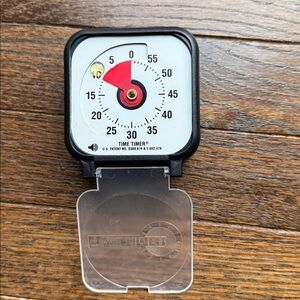 AMAZING TIME TIMER: 3” 60 Minute Visual Timer; RED ELAPSED TIME